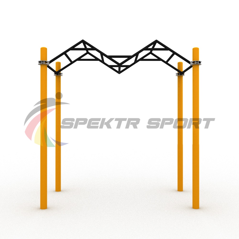 Рукоход для воркаут Волна Spektr Sport SP WRK-64_76mm 1000_1000
