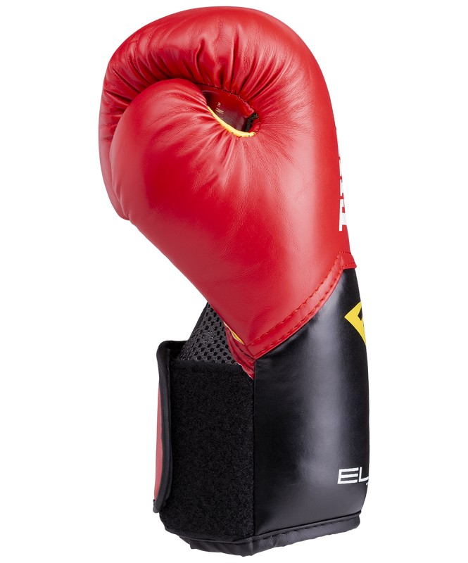 Перчатки боксерские Everlast Elite ProStyle P00001243, 12oz, к/з, красный 665_800