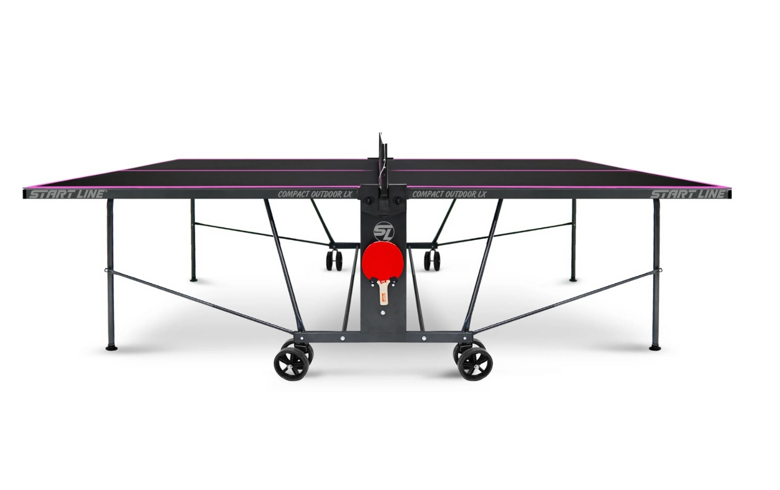 Теннисный стол Start Line Compact-2 LX Всепогодный 6044-13 Black 1600_1006