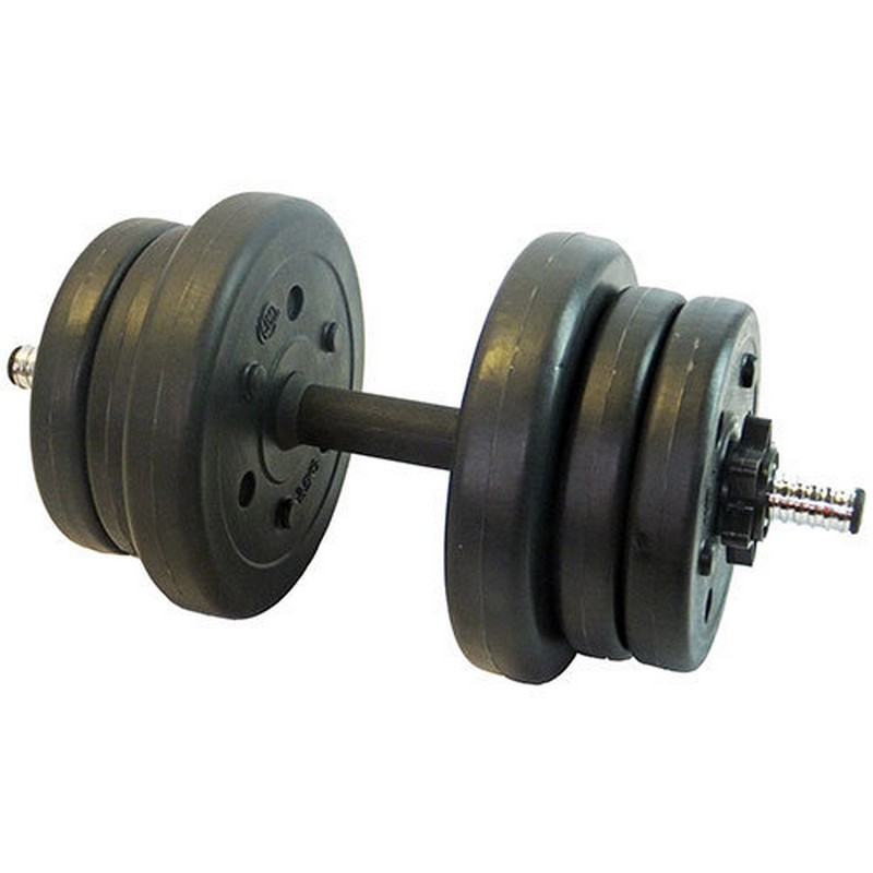 Гантель сборная 10 кг Lite Weights 3103CD 1шт