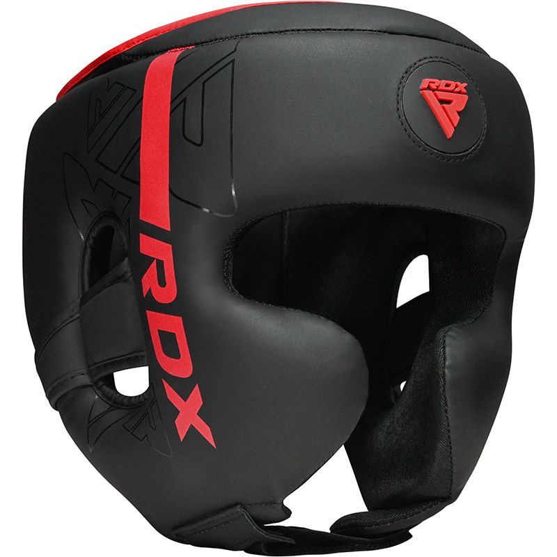 Шлем RDX F6 черн/красн.мат. 800_800