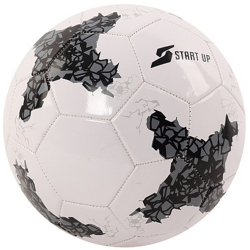 Купить Мяч футбольный для отдыха Start Up E5125 р.5 белый,