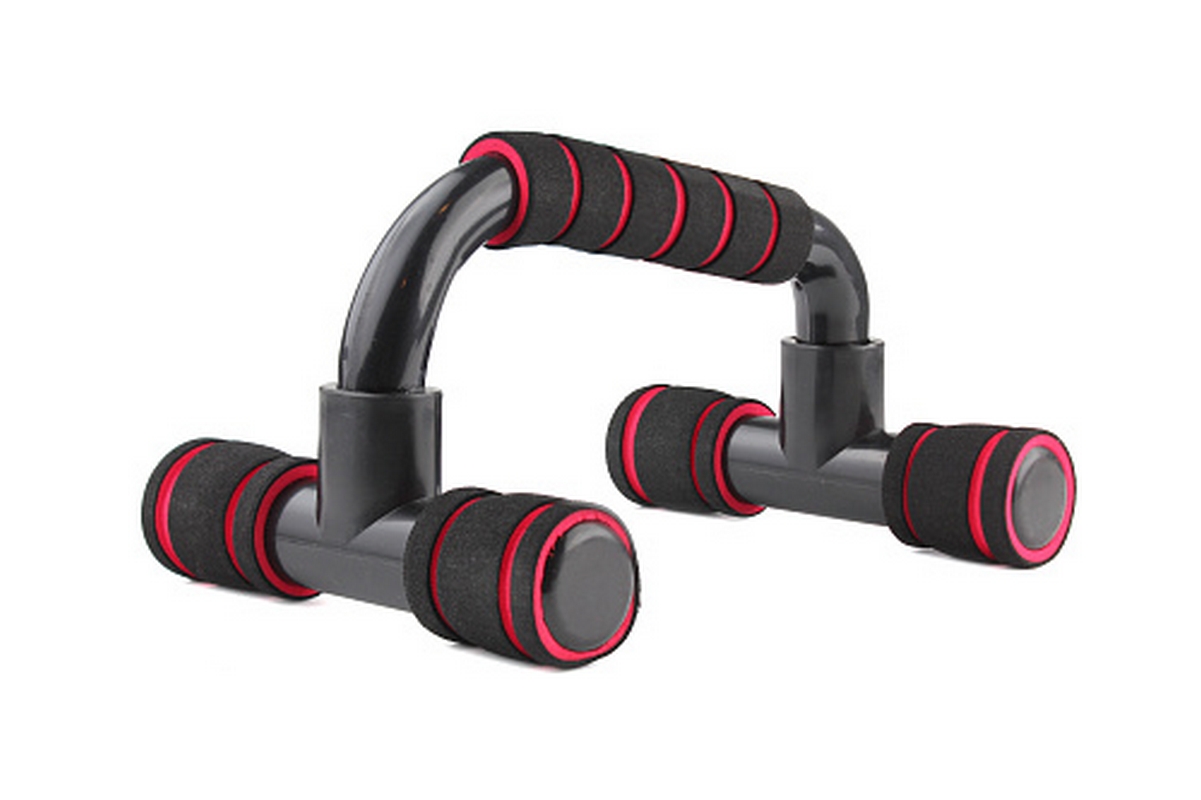 Упоры для отжиманий (пара) Start Up ЕСЕ 04 black\red 1201_800