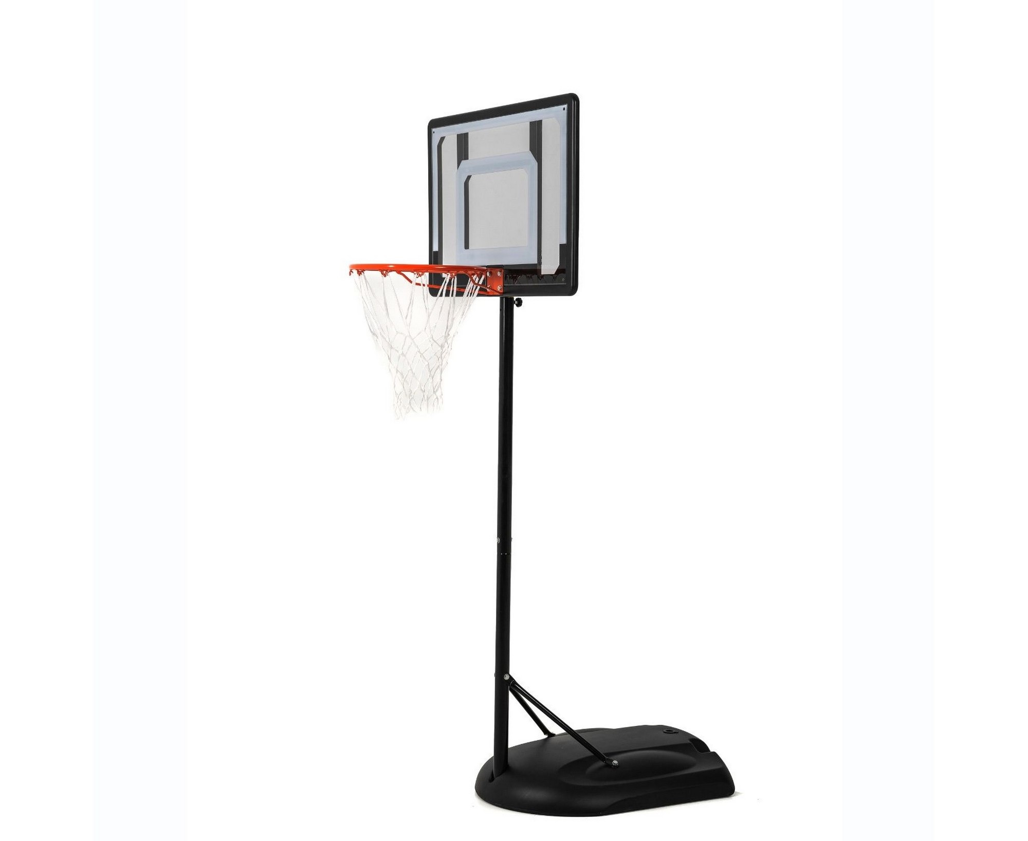 Мобильная баскетбольная стойка DFC KIDS4 80x58cm полиэтилен - фото 1