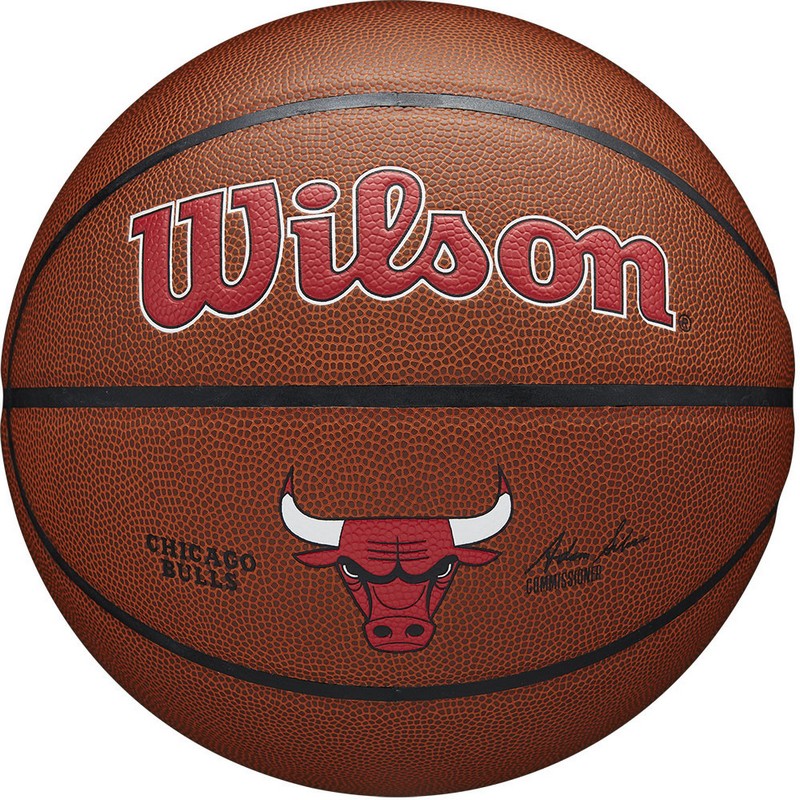 фото Мяч баскетбольный wilson nba chicago bulls wtb3100xbchi р.7