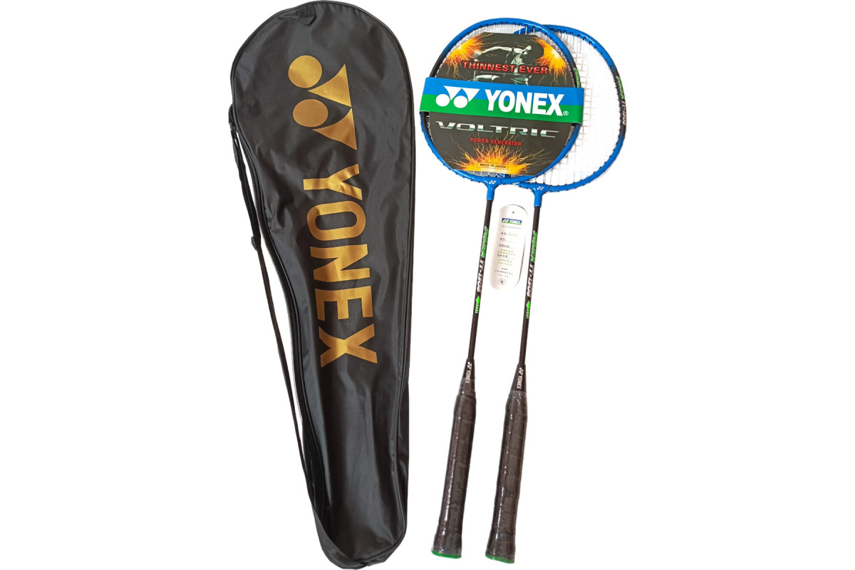 

Набор для бадминтона 2 ракетки в чехле Yonex Replika E43164-1 синий