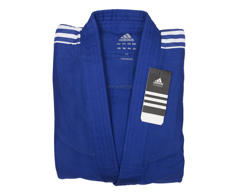 Кимоно для дзюдо Adidas Training синее 978_800