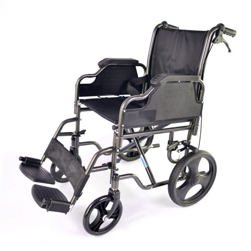 фото Кресло-коляска инвалидная titan deutsch gmbh с принадлежностями (45см, pu) ly-800-812 titan deutschland gmbh