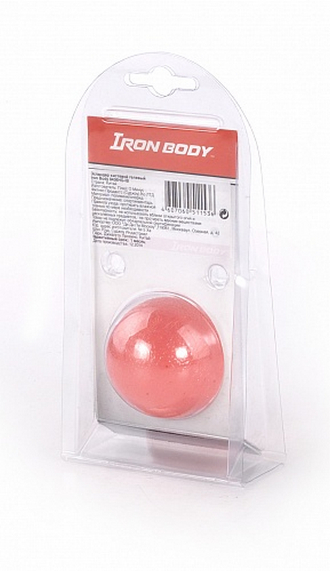 

Эспандер кистевой гелевый Iron Body 0436HG-IB