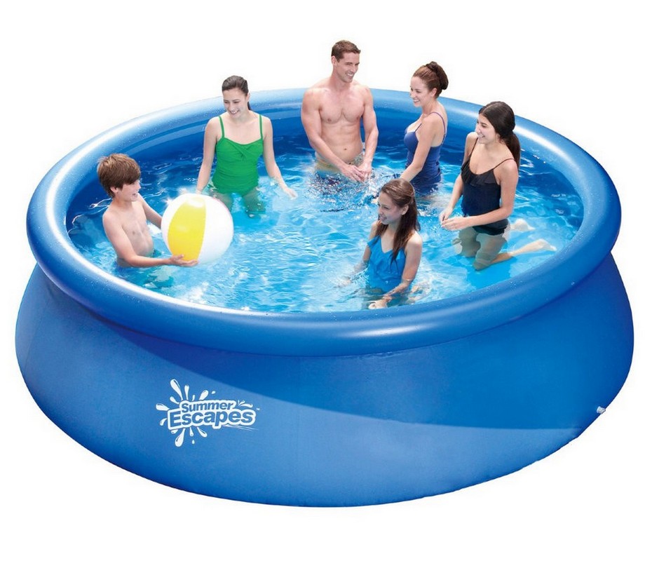 

Надувной бассейн круглый 366x91см SummerEscapes Quick Set P10-1236