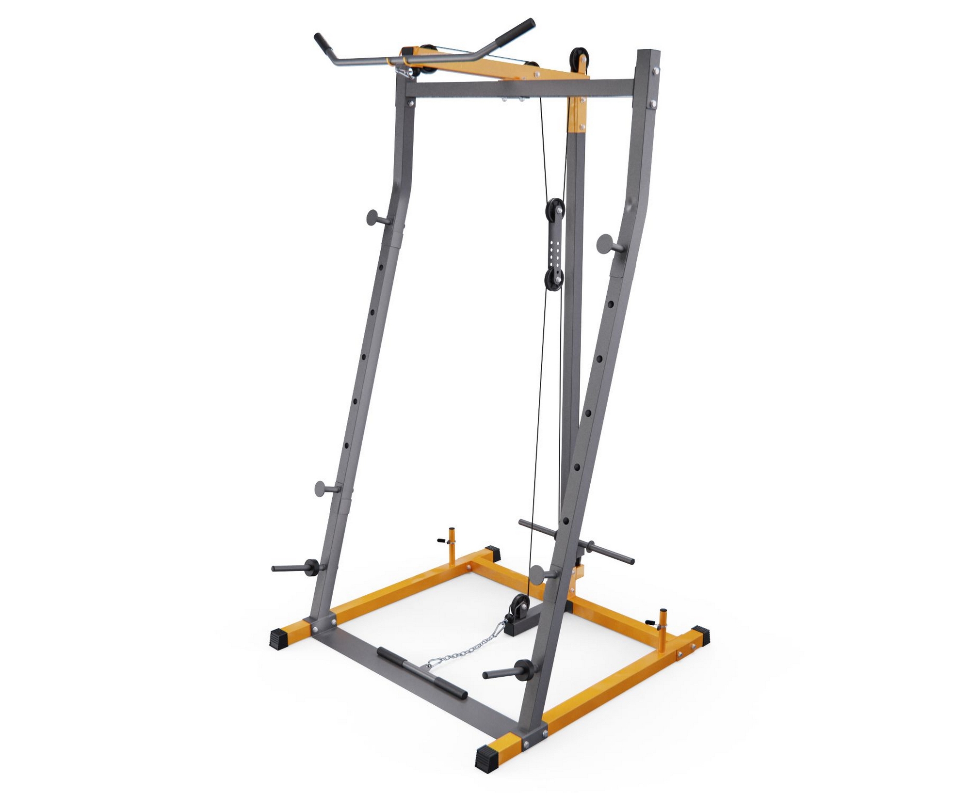 Стойка для штанги, тяга сверху и снизу DFC Y-GYM TF-76065 2000_1636