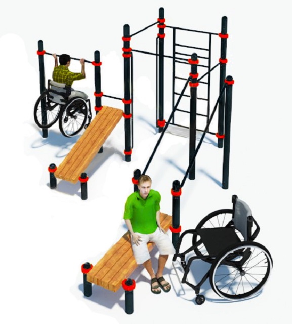Компекс для инвалидов-колясочников Perfect Hercules W-7.07 5200,  - купить со скидкой