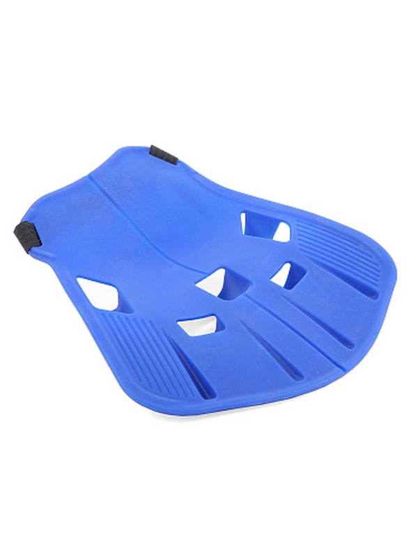 Лопатки для плавания силиконовые (взрослые) Larsen Swim HP10 синий 600_800