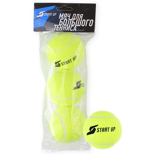 Купить Мяч для большого тенниса Start Up ECE 041, пакет (3 шт.),