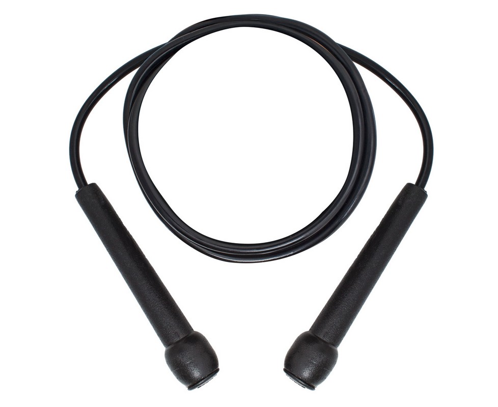

Скакалка Adidas Jump Rope Plastic Handle черная adiJRW05