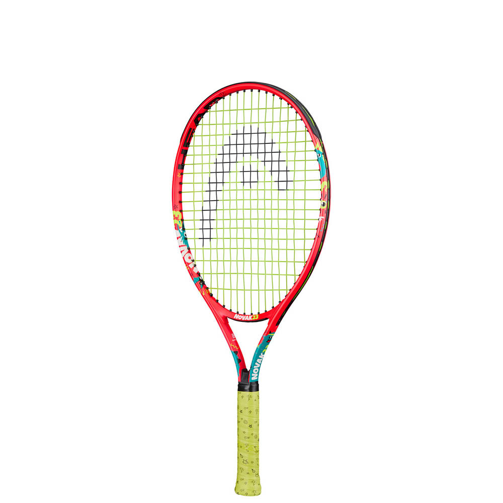 Купить Ракетка для большого тенниса детская Head Novak 23 Gr05 дет.6-8 лет 233510 красно-желтый,