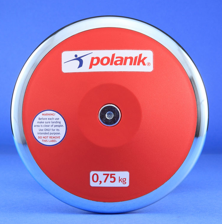 Диск тренировочный, пластиковый 0,8 кг Polanik TPD11-0,8 747_754