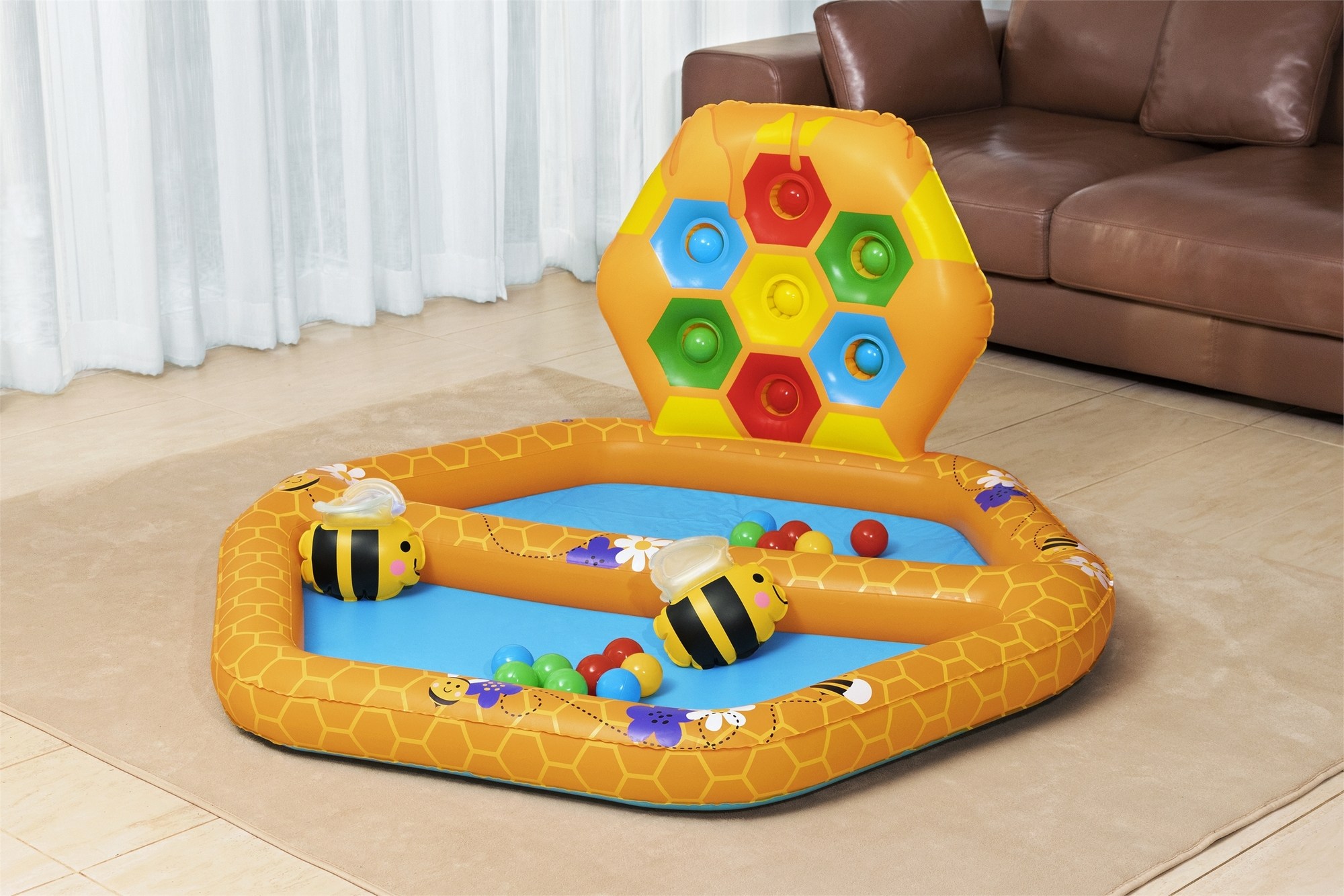 Надувной манеж 127x119x61см Bestway Маленький улей 52639 2000_1334