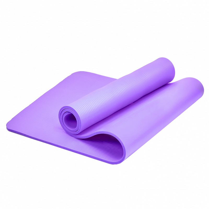 Купить Коврик для йоги и фитнеса 173x61x1см Bradex NBR SF 0677 фиолетовый,