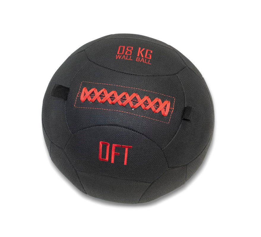 Тренировочный мяч Wall Ball Deluxe 8 кг Original Fit.Tools FT-DWB-8 879_800