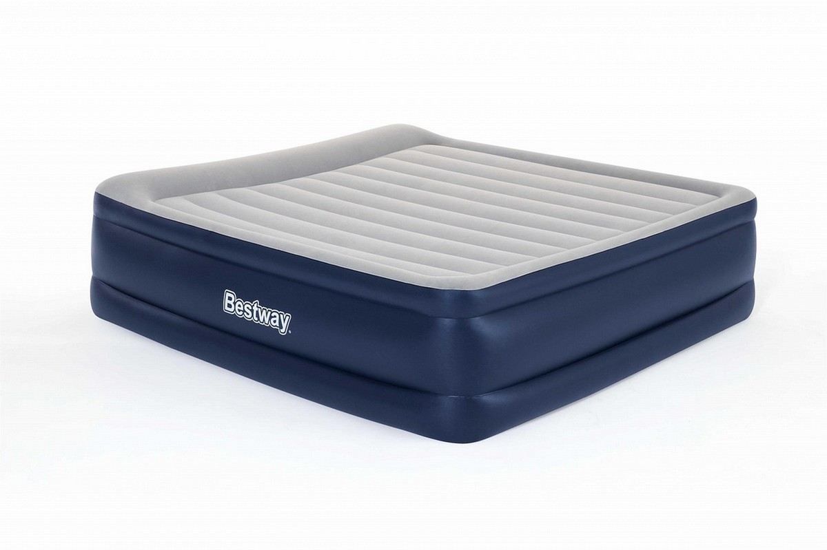 Надувная кровать Bestway Tritech Airbed 203х193х56см с подголовником 67692