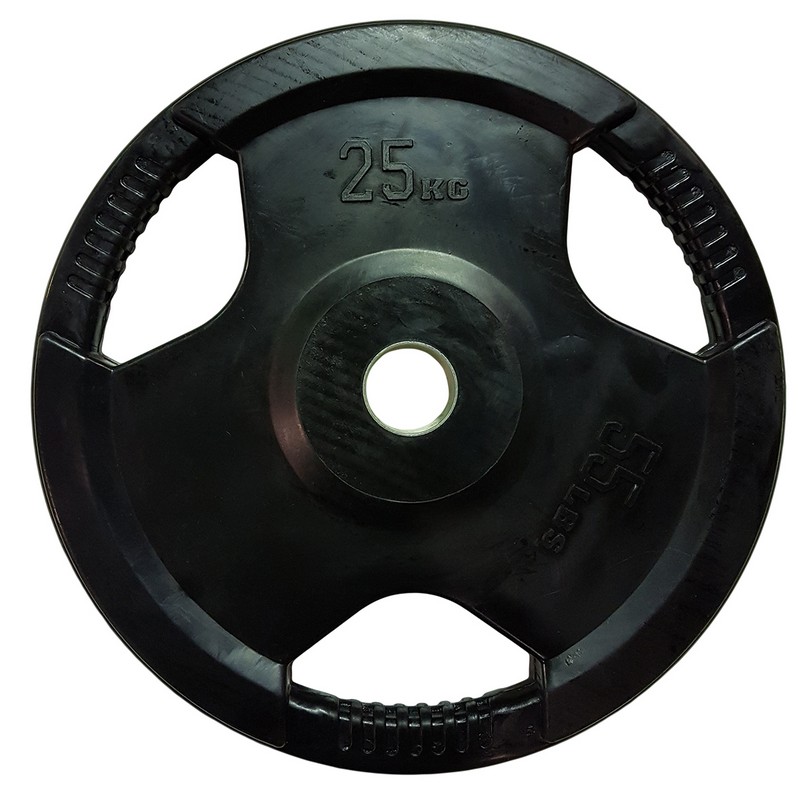 Диск олимпийский d51мм Dayu Fitness DY-H-2012C 25 кг черный