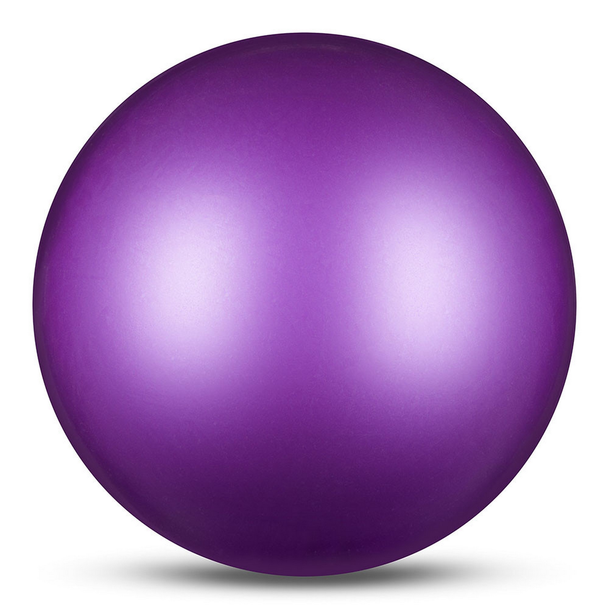 фото Мяч для художественной гимнастики d15см indigo пвх in315-vi фиолетовый металлик