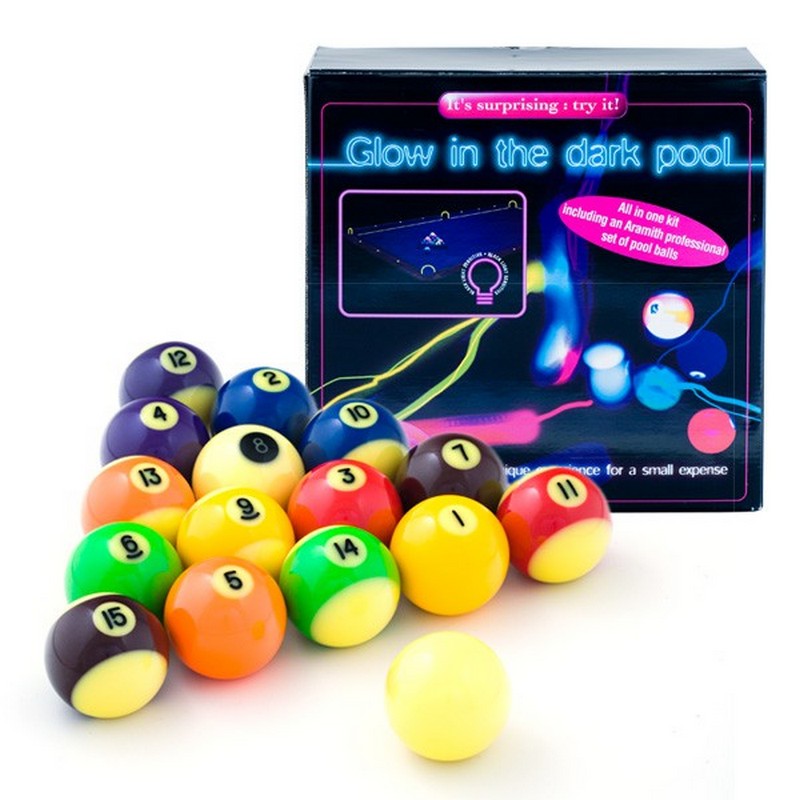 фото Набор аксессуаров aramith pool glow in the dark home kit ?57,2мм