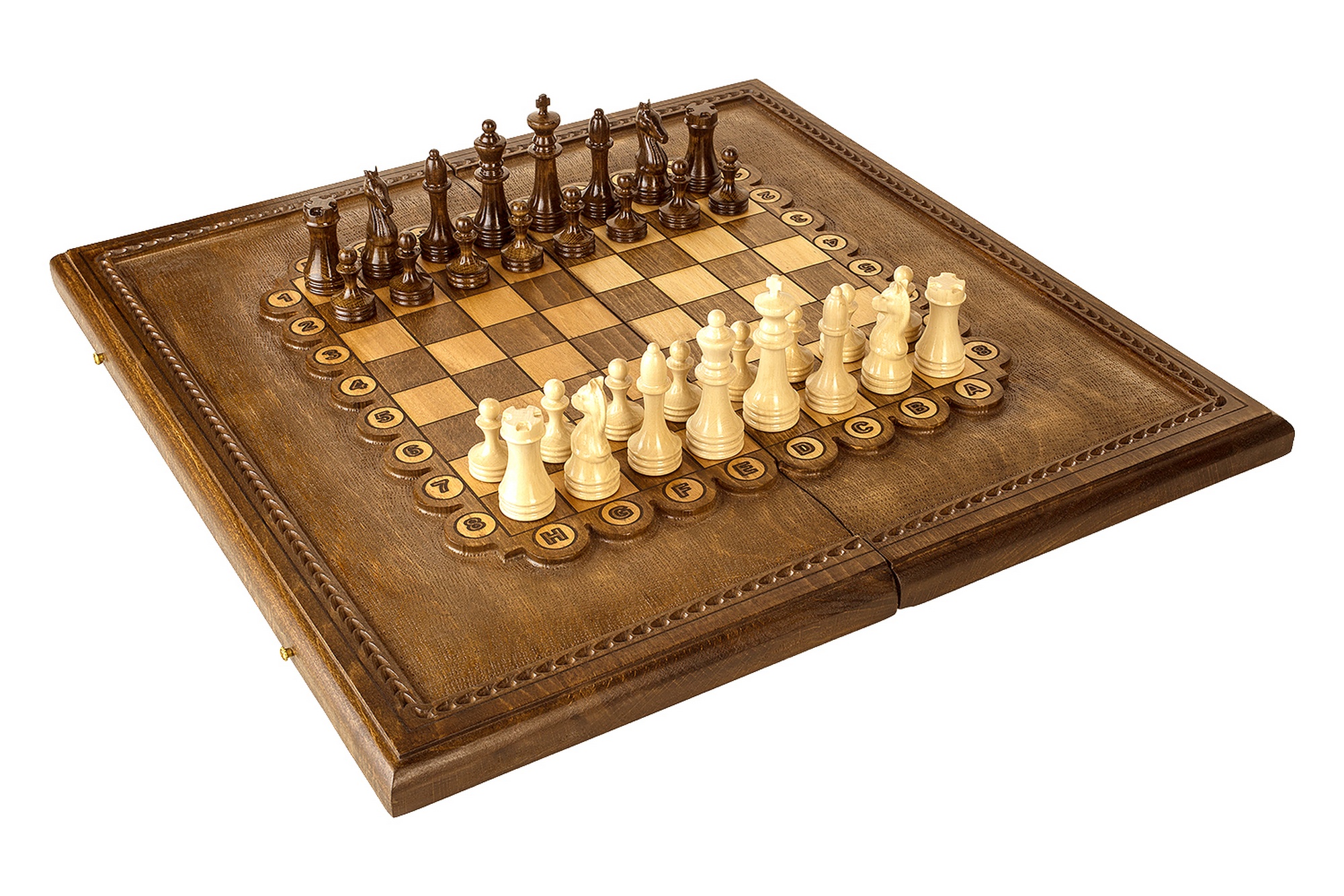 Шахматы + нарды резные 4 50 Mkhitaryan DM109-5