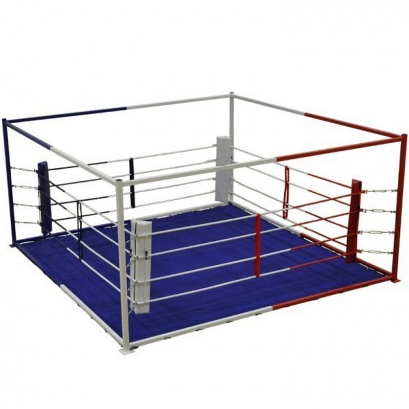 Ринг боксёрский рамный Atlet Боевая зона 5х5 м, монтажная площадка 6,6х6,6 м IMP-A433,  - купить со скидкой