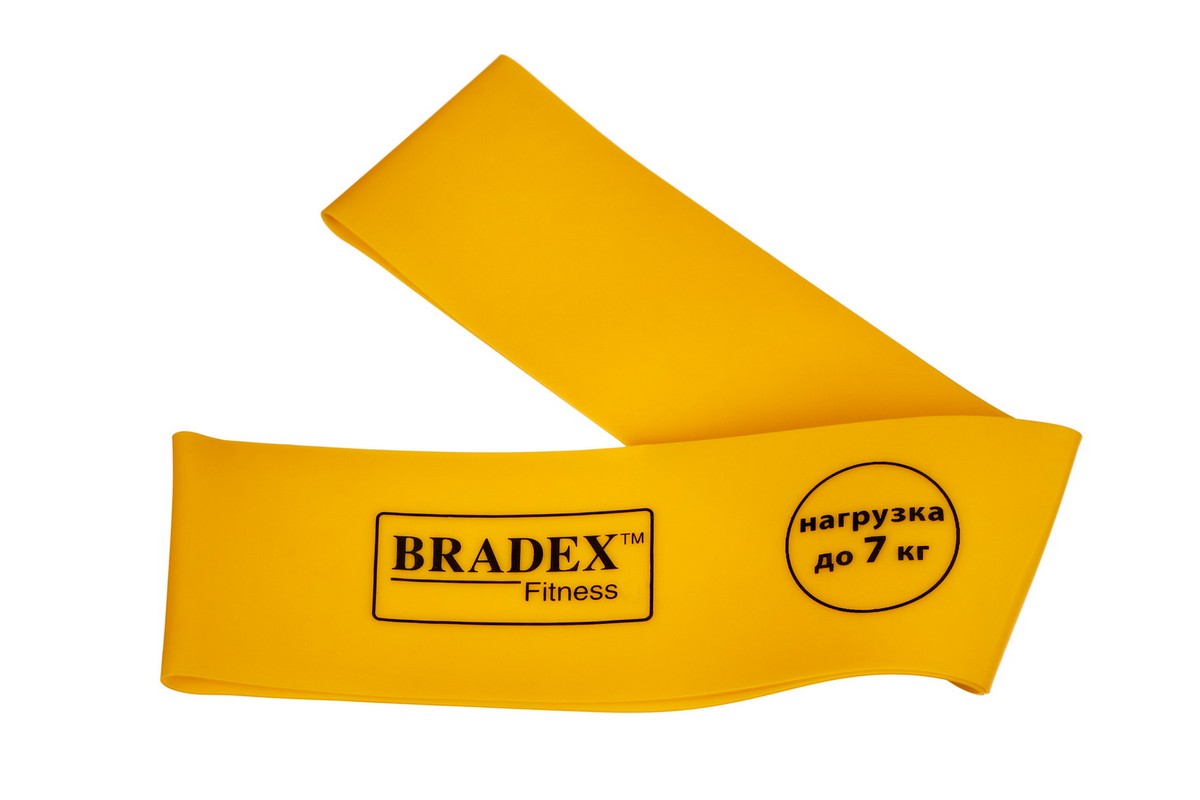 Купить Эспандер-лента Bradex нагрузка до 7 кг SF 0261 yellow,