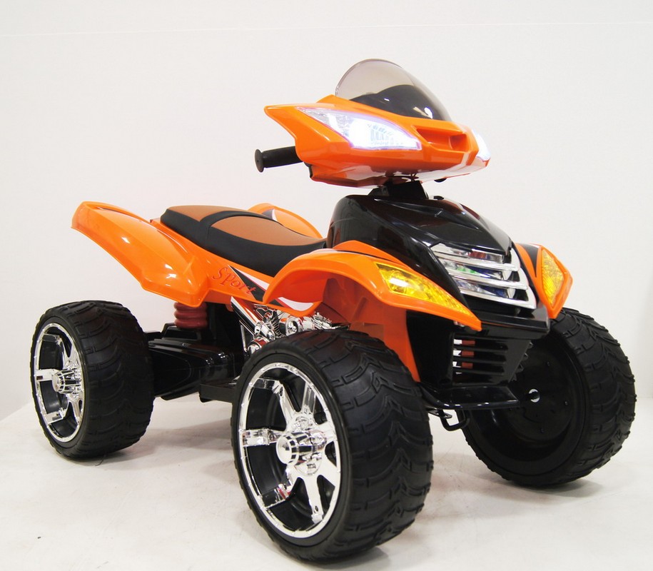 Квадроцикл River-Toys E005KX-A оранжевый от Дом Спорта