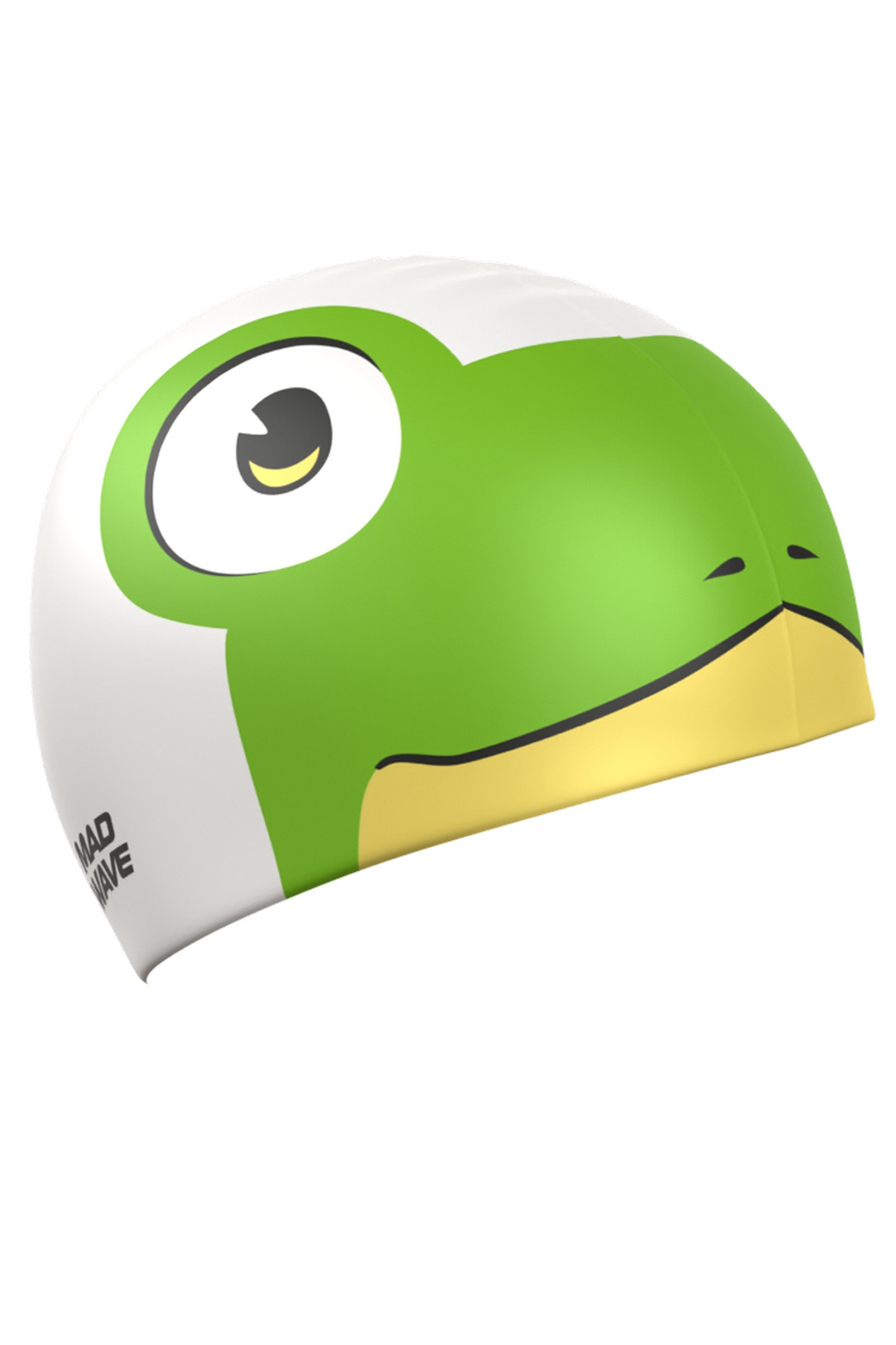 Юниорская силиконовая шапочка Mad Wave Frog M0574 30 0 00W Белый 1333_2000