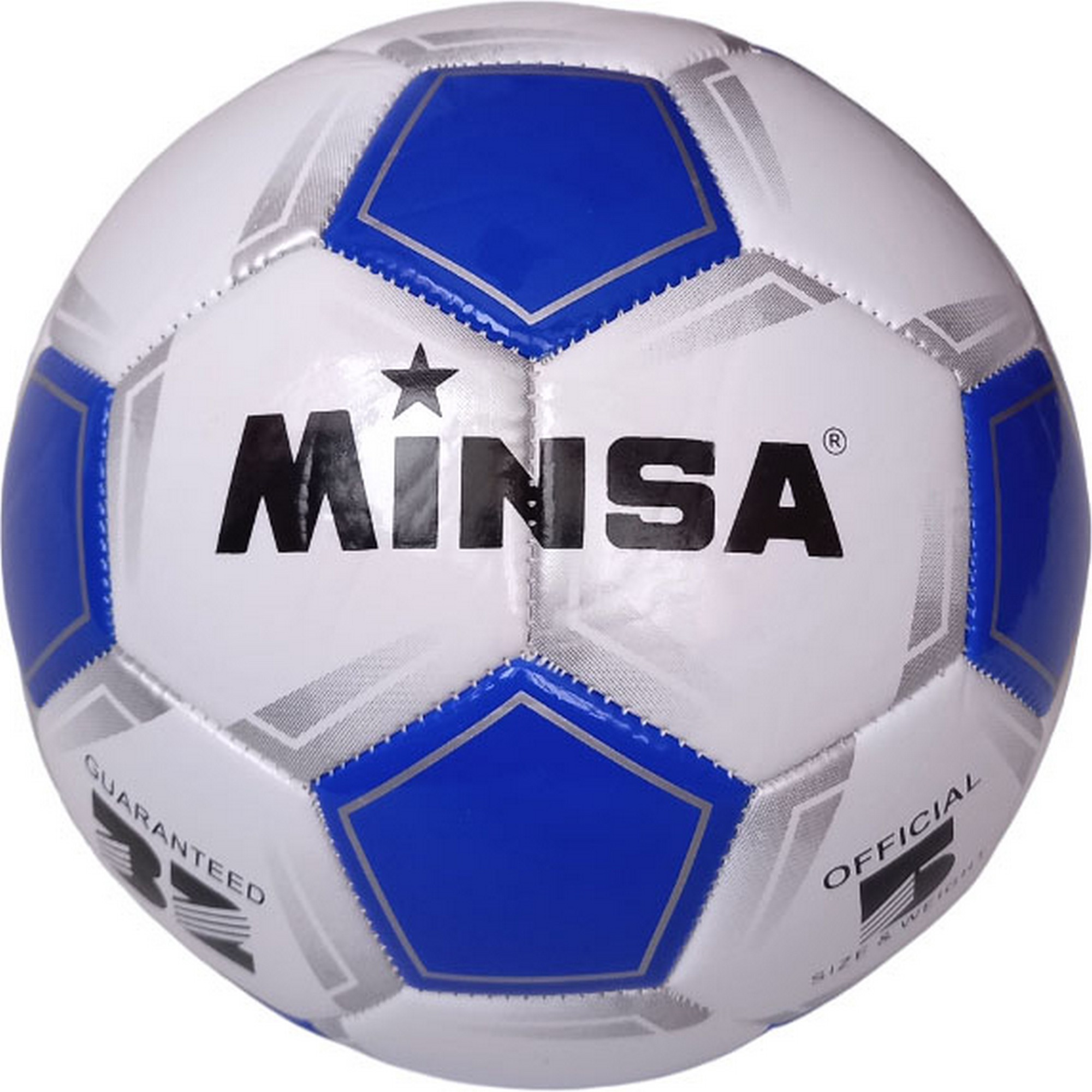 Мяч футбольный Minsa B5-9035-2 р.5 - фото 1