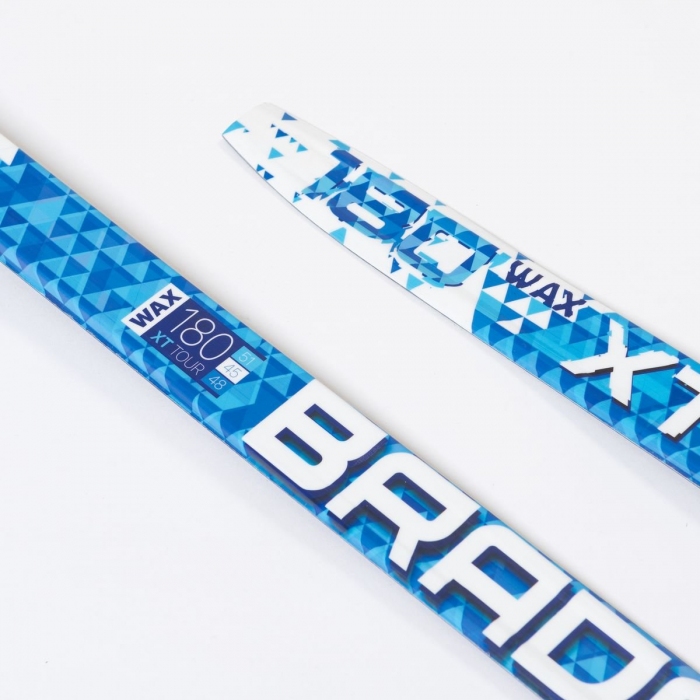 Лыжи Комплект 75 мм STC WAX XT TOUR Blue 700_700