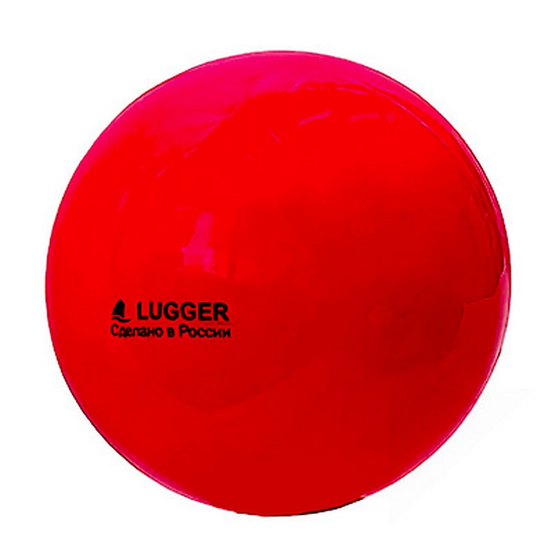 фото Мяч для художественной гимнастики однотонный d15см красный nobrand