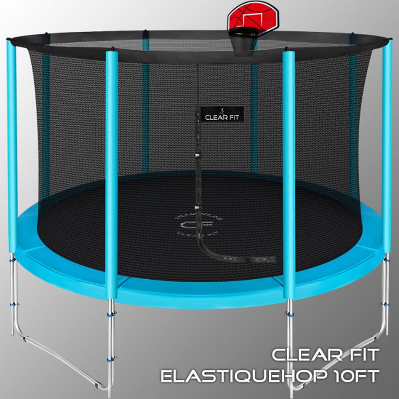 фото Батут clear fit elastiquehop 305 см 10ft