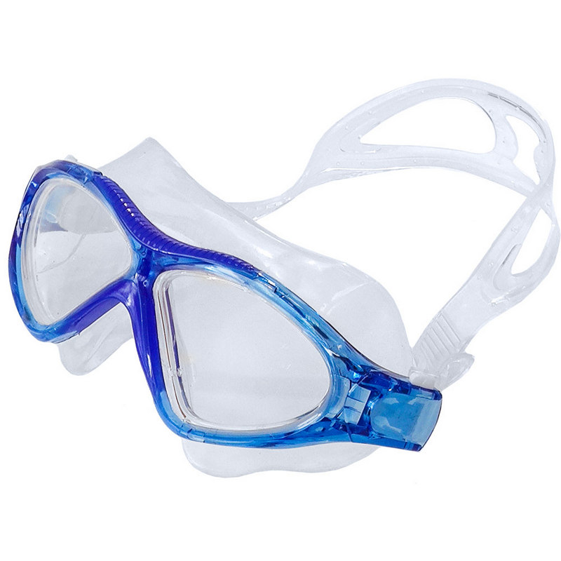 Купить Очки маска для плавания взрослая (синие) Sportex E36873-1,