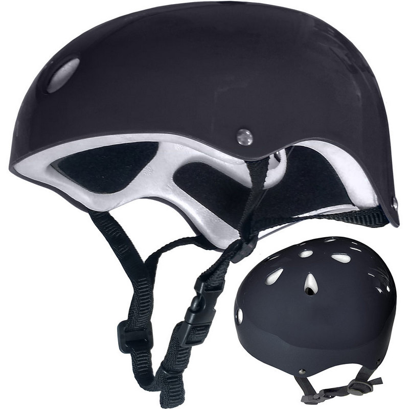 Шлем защитный Sportex универсальный JR F11721-1 (черный) - фото 1