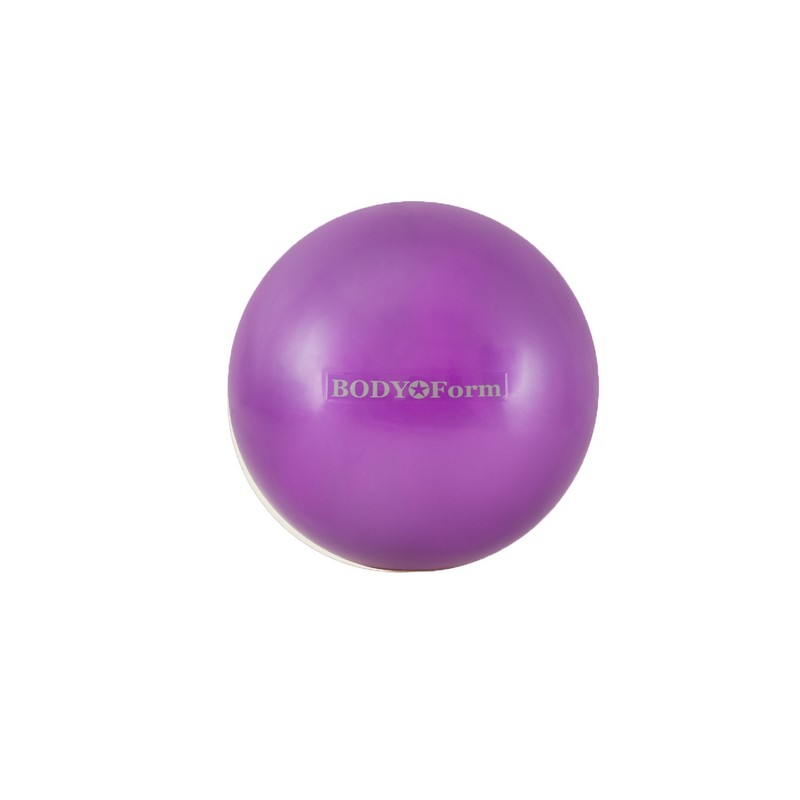 Мяч для пилатеса Body Form BF-GB01M D=18 см фиолетовый - фото 1