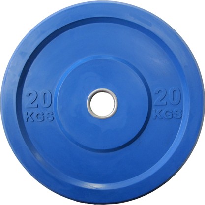 Диск синий 20 кг (диаметр 450 мм) Johns Apolo Bumper 91050 ?51