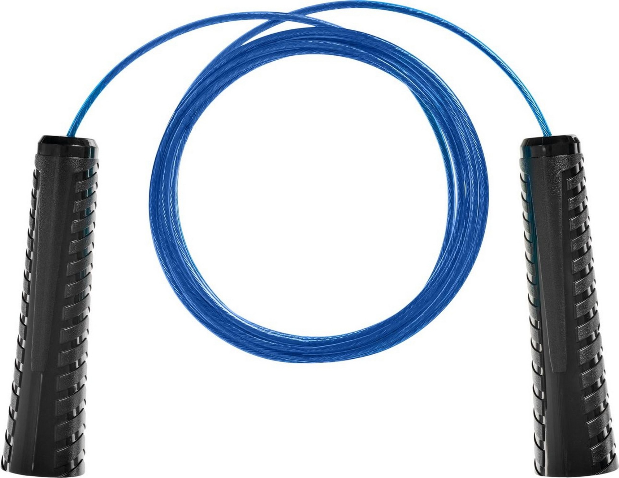 Купить Скакалка с металлическим шнуром, для фитнеса Bradex 3 метра SF 0879 синий,