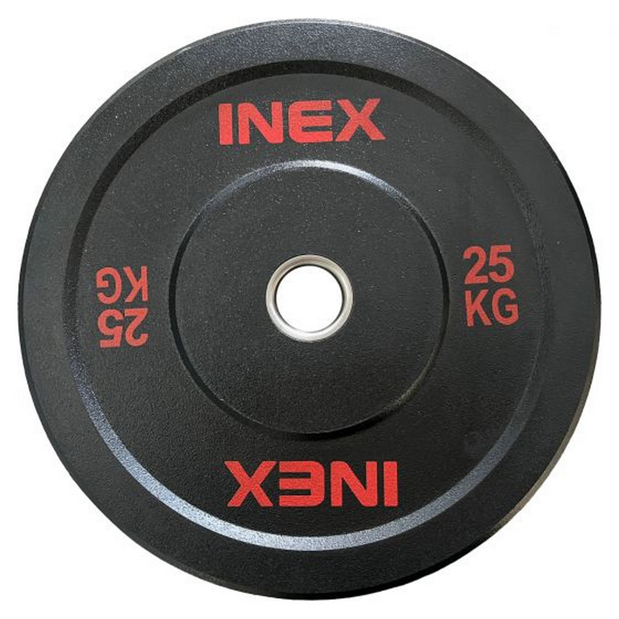 Бампированный диск 25кг Inex Hi-Temp TF-P4001-25 черный-красный 2000_2000