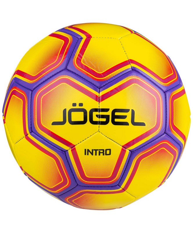 фото Мяч футбольный j?gel intro р.5 желтый