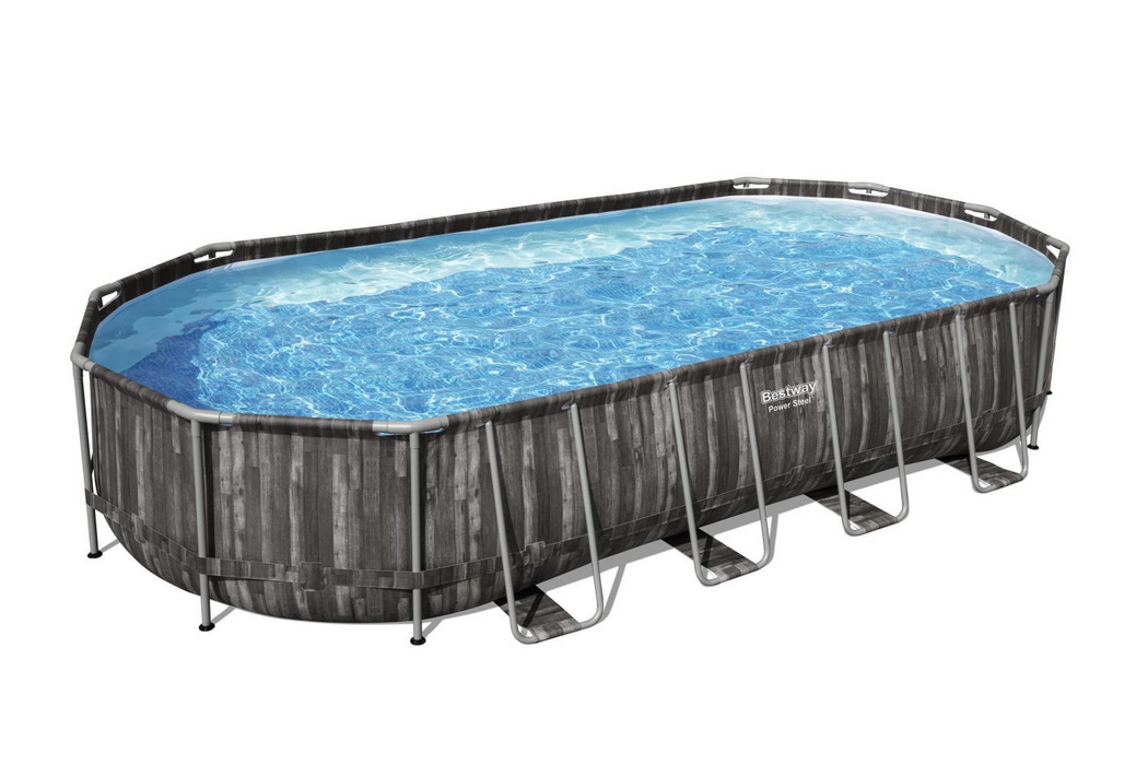 фото Каркасный бассейн bestway power steel 732х366х122см, 25495л 5611t