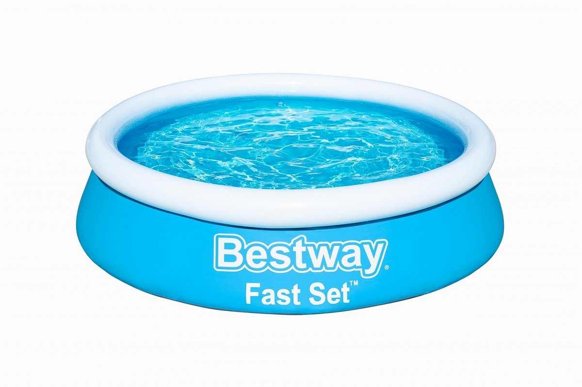 фото Бассейн с надувным бортом bestway 183х51см 57392