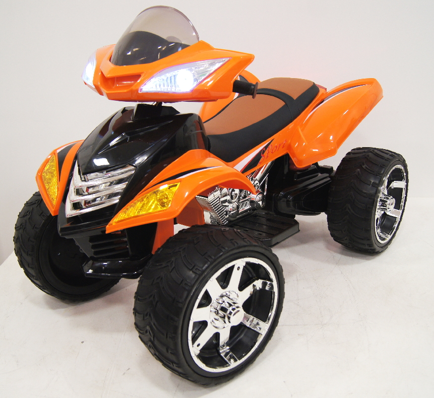 Квадроцикл River-Toys E005KX оранжевый от Дом Спорта
