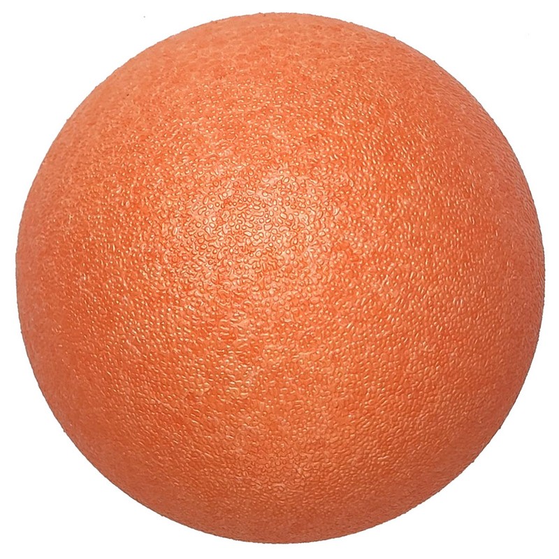 Мячик массажный одинарный 12см Sportex MFS-107 оранжевый (E33010)