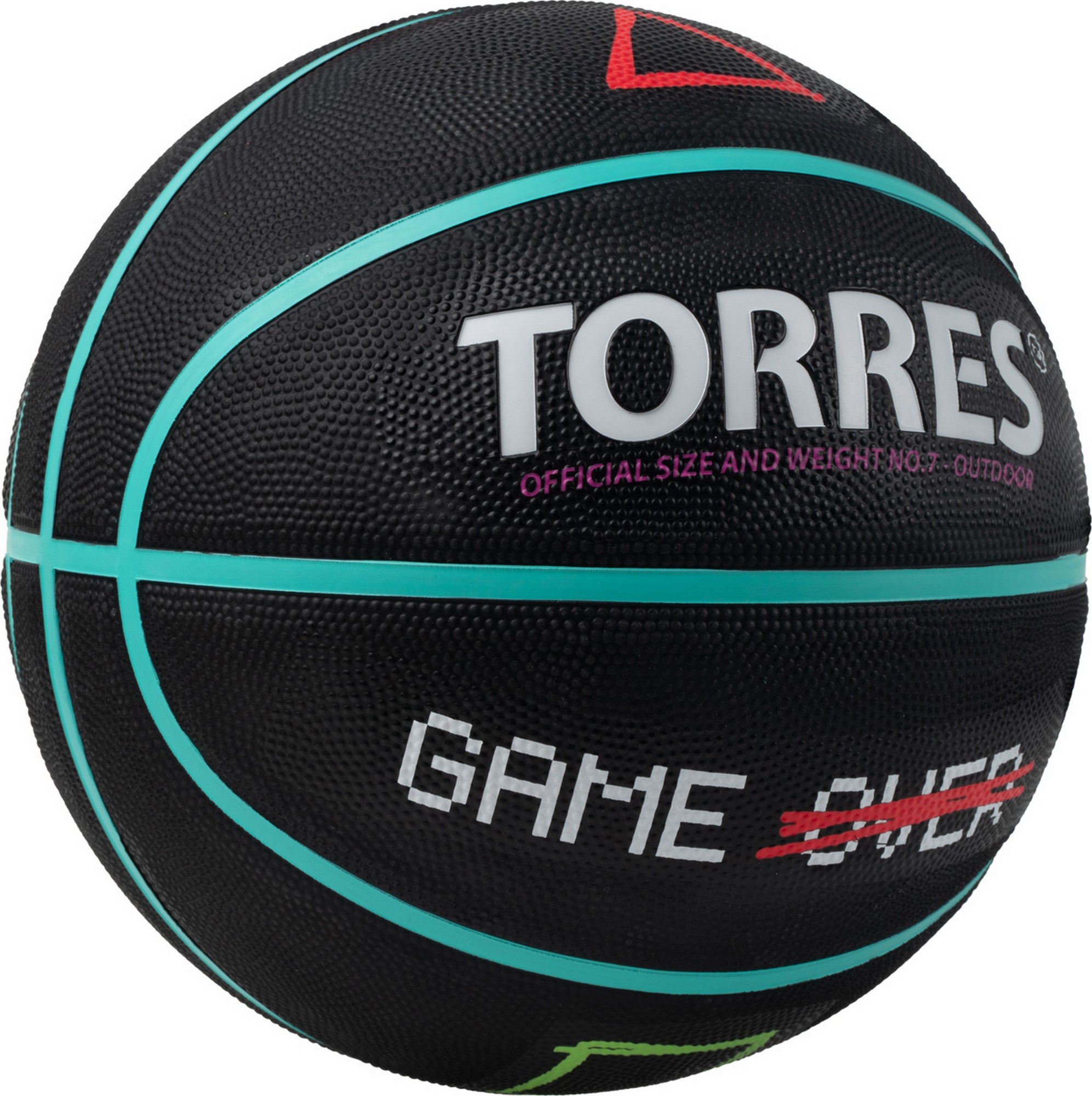Мяч баскетбольный Torres Game Over B023117 р.7 1993_2000