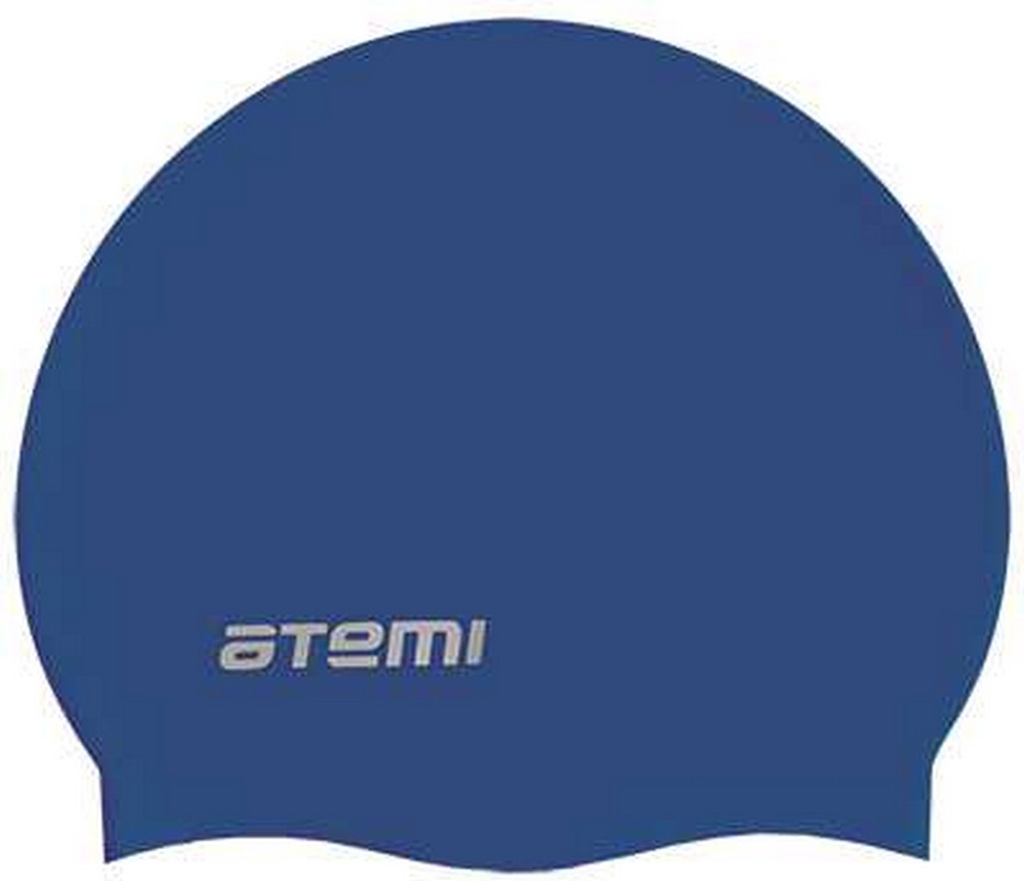 Купить Шапочка для плавания Atemi TC402 тонкий силикон, синий,